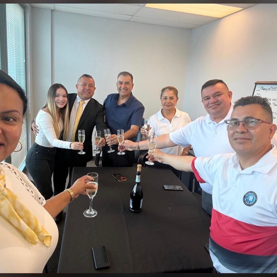 Cena de gala con todo el equipo