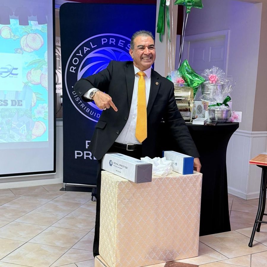 Reconocimiento en el escenario de Royal Prestige